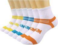 bioaum men's athletic socks, size 10-13 logo