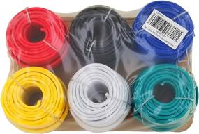 img 2 attached to 300 ft Total of 14 Gauge 6 Color Combo Automotive Low Voltage Primary Wire Roll for General Purpose, Car Stereo, Amplifier, Remote, 12V Trailer Wiring - Ideal for Harness Hookup and Audio Connections
