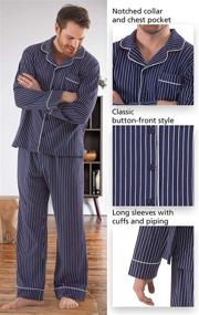 img 1 attached to PajamaGram Classic Pajamas Men Cotton