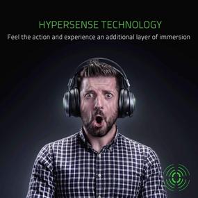 img 3 attached to 🎮 Experience Ultimate Gaming Immersion with Razer Nari Wireless Headset featuring THX Audio, Haptic Feedback, Auto-Adjust Headband, Chroma RGB, Retractable Mic and Compatibility with PC, PS4, PS5 - Black