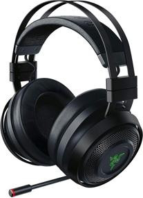 img 4 attached to 🎮 Experience Ultimate Gaming Immersion with Razer Nari Wireless Headset featuring THX Audio, Haptic Feedback, Auto-Adjust Headband, Chroma RGB, Retractable Mic and Compatibility with PC, PS4, PS5 - Black