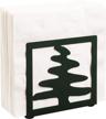 mygift forest green tone napkin christmas logo