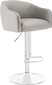 img 3 attached to Safavieh Couture Ellsworth Adjustable Barstool