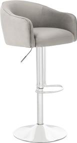 img 2 attached to Safavieh Couture Ellsworth Adjustable Barstool