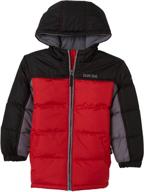 🧥 pacific trails little boys' bubble jacket: stylish warmth for your adventurous kid logo