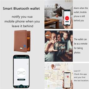 img 3 attached to 🔐 Ultimate Bluetooth Anti-Lost Tracker for Men's Wallets, Card Cases, and Money Organizers - Genuine & Compatible Men's Accessories