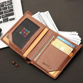 img 1 attached to 🔐 Ultimate Bluetooth Anti-Lost Tracker for Men's Wallets, Card Cases, and Money Organizers - Genuine & Compatible Men's Accessories