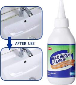 img 3 attached to Gelivable Mold and Mildew Cleaner Gel - Wall Tile, Grout, and Sealant Household Cleaner for Bathroom, Kitchen, and Home - 5 Fluid Ounces