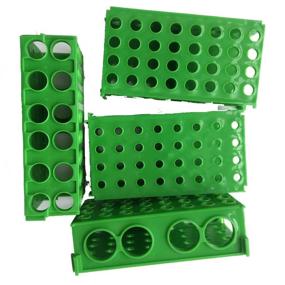 img 1 attached to 🧪 Green Plastic Test Tube Rack