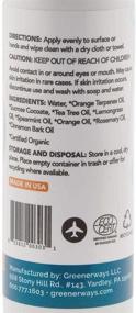 img 2 attached to 🌿 Greenerways Organic Natural All-Purpose Cleaner - USDA Organic Non-GMO Hand Cleaner Travel Size Household Multi-Surface Spray (3-PACK - (3) 2oz)