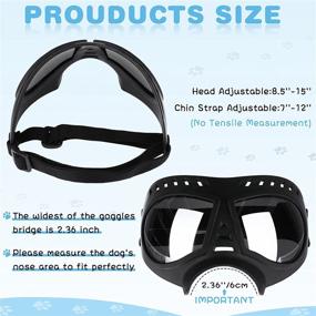 img 3 attached to Frienda Goggles Sunglasses Windproof Adjustable