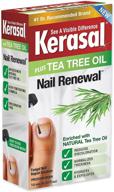 🌿 kerasal renewal nail repair solution: tea tree oil treatment for discolored & damaged nails - 0.33 oz logo