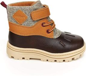 img 3 attached to Carters Boys Fashion BROWN Medium Boys' Shoes
