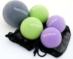 img 4 attached to Full Rollit Therapy Massage Balls Wellness & Relaxation