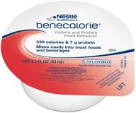 🍽️ benecalorie calorie and protein food enhancer 24 pack - unflavored 1.5 fl oz cups logo