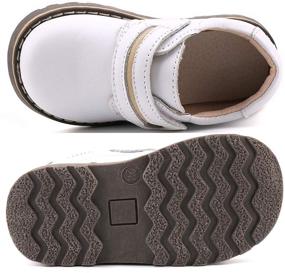 img 3 attached to Femizee Toddler Leather Comfort Loafers for Boys - Stylish Shoes