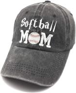 waldeal embroidered softball distressed adjustable logo