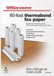 office depot thermabond paper 60ft logo