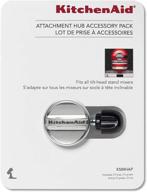 🔶 enhance your kitchenaid experience with the ksmhap attachment hub accessory pack – silver logo