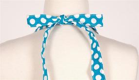 img 3 attached to 🧁 KAF Home Cupcake Hostess Child's Extra Long Ties – Adjustable Bib Apron for Kitchen & Gardening – Machine Washable