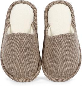 img 2 attached to 🧦 KAKU NANU Knitted Anti Skid Boys' Slippers - Stylish & Comfortable Footwear