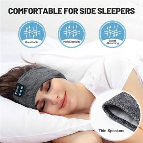 img 3 attached to Navly Sleep Headphones Bluetooth Headband