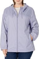 π§₯ calvin klein plus size women's zip front windbreaker logo