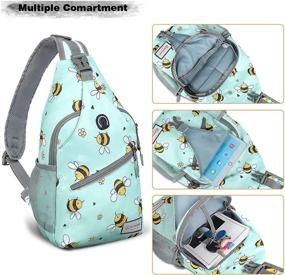 img 1 attached to 🎒 Ultimate Lightweight Crossbody Travel Backpack: Durable & Stylish Casual Daypacks