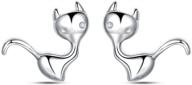 hn earrings sterling designed finished logo
