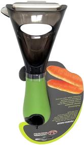 img 4 attached to 🥦 Uniware Professional Non-stick Green Kitchen Gadgets Set with Weighted Handle and Integrated Rests for Efficient Peeling (Y Peeler)