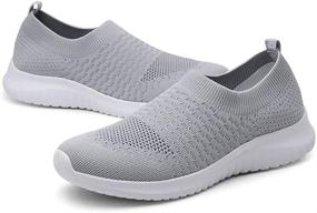 img 3 attached to Lancrop Mens Sock Walking Shoes: Optimal Comfort and Style for Men