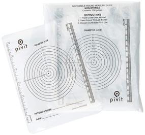 img 2 attached to Disposable Dermatology Bullseye Measurement Centimeters