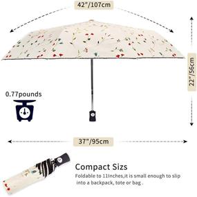img 2 attached to Umbrella Compact Windproof Rainproof Protection Umbrellas