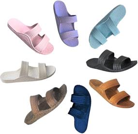 img 4 attached to 🌺 J Slips Boys' Hawaiian Jesus Sandals in Sandals - Variety of Colors