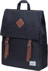 img 3 attached to KS04 Black Stylish College Backpack - Bookbag for Enhanced SEO