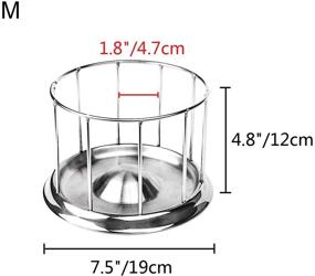 img 3 attached to 🐢 Wontee Stainless Steel Tortoise Food and Water Dish Feeder Bowl - Ideal for Lizard, Turtle, Chameleon, and Reptiles