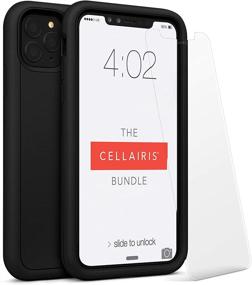 img 4 attached to 📱 The Cellairis Bundle: iPhone 11 Pro Max Case & Tempered-Glass Screen Protector - Black