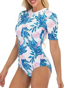 img 3 attached to Century Star Swimsuit Athletic Swimwear Women's Clothing and Swimsuits & Cover Ups