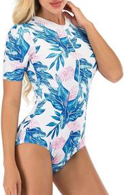 img 2 attached to Century Star Swimsuit Athletic Swimwear Women's Clothing and Swimsuits & Cover Ups