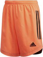 upgrade your game with adidas boys' condivo 20 shorts - unbeatable style and performance! logo