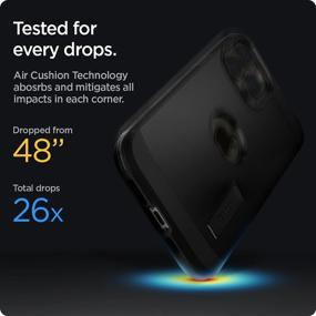 img 1 attached to Чехол Spigen Tough Armor для iPhone 13 Pro Max (2021) - черный | Прочная защита