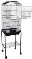 🦜 yml 6804 3/8 inch bar spacing tall shaft top bird cage with stand logo