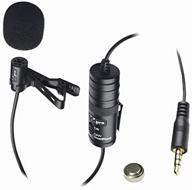 🎙️ улучшите качество аудиозаписи с микрофоном vidpro xm-l для видеокамеры canon vixia hf r800 - проводной лавальерный микрофон с аудиокабелем длиной 20' логотип