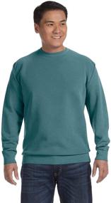 img 3 attached to Comfort Colors 1566 Sweatshirt Terracota Men's Clothing for Active