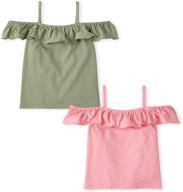 childrens place girls shoulder misty girls' clothing in tops, tees & blouses logo