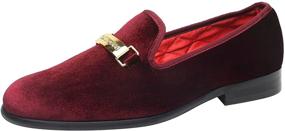 img 4 attached to ELANROMAN Fashion Wedding Loafers for Men - Stylish Shoes with Enhanced Length