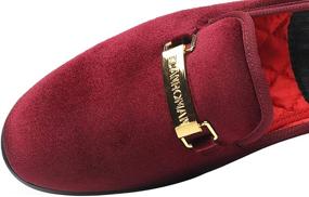 img 1 attached to ELANROMAN Fashion Wedding Loafers for Men - Stylish Shoes with Enhanced Length
