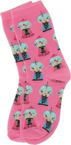 img 1 attached to 🧦 Food Novelty Casual Crew Socks for Girls with Hot Sox Design