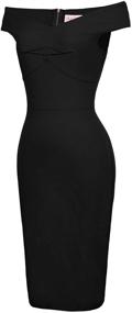 img 1 attached to Belle Poque Women Bodycon BP387 3 Women's Clothing for Dresses