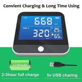 img 1 attached to ⚡ Rechargeable Langkou Particulate Temperature Detector